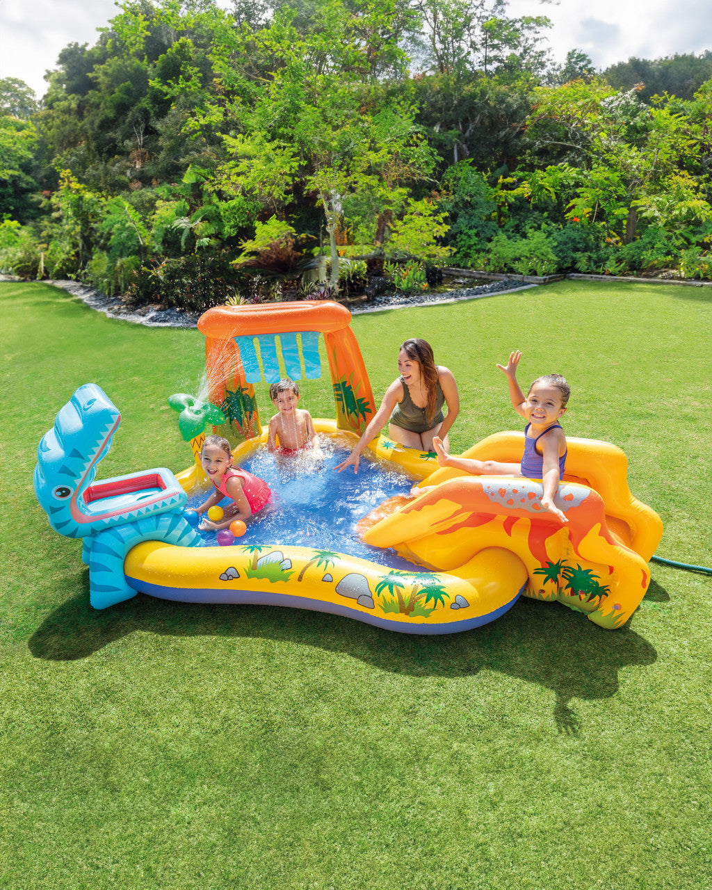 Aire de Jeux Gonflable Jurassic