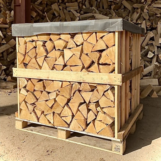 Bûches de bois de chauffage de 33 cm - Palette de 1 m3
